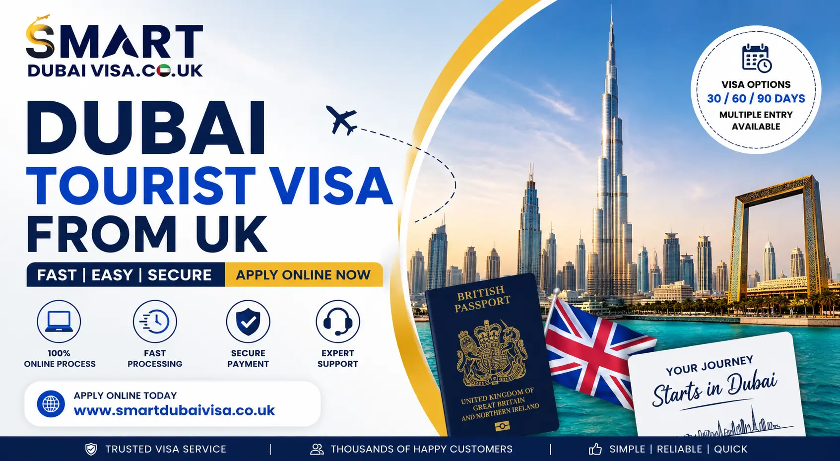 How to Apply for a Dubai Tourist Visa from the UK (Complete 2026 Guide)